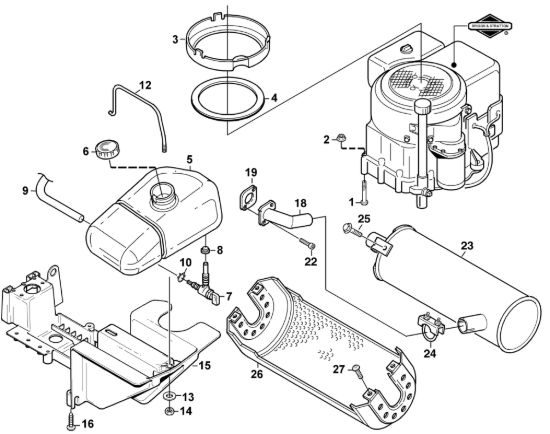Picture of I - Motore MF 440