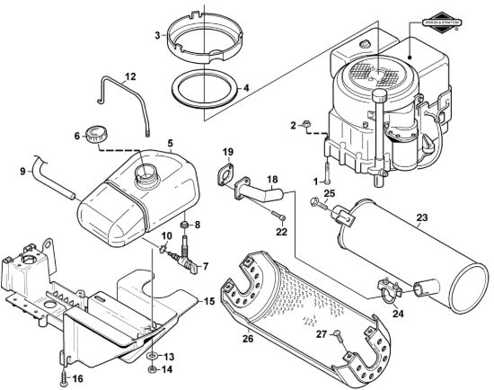 Picture of I - Motore MF 460