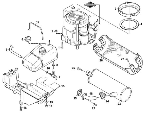 Picture of I - Motore MF 480