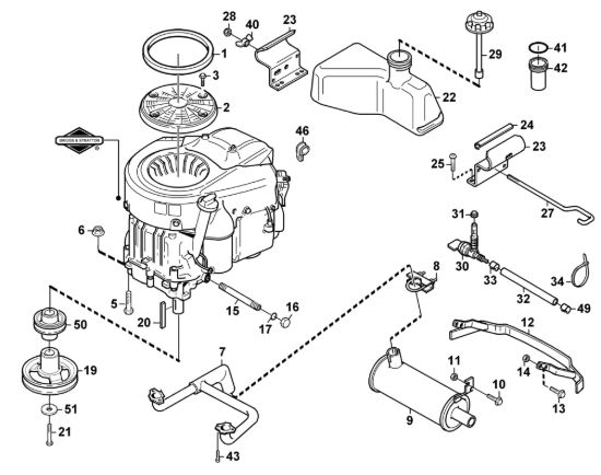 Picture of K - Motore MF 880