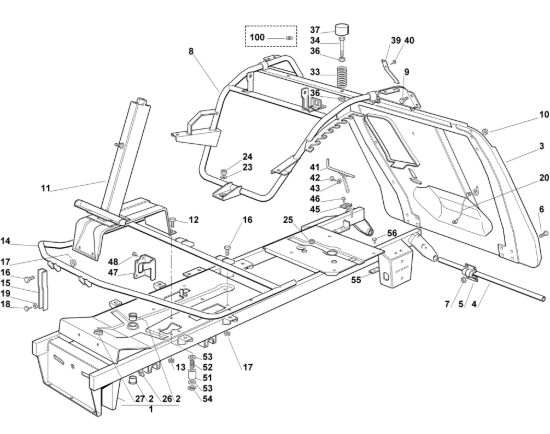 Picture of A - Telaio MR 345