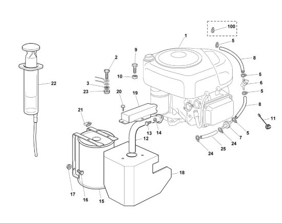 Picture of E - Motore MR 345