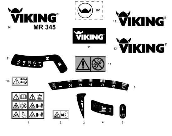 Picture of M - Etichetta adesiva MR 345