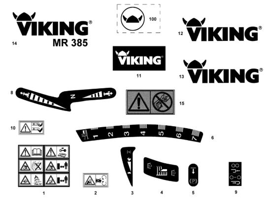 Picture of M - Etichetta adesiva MR 385