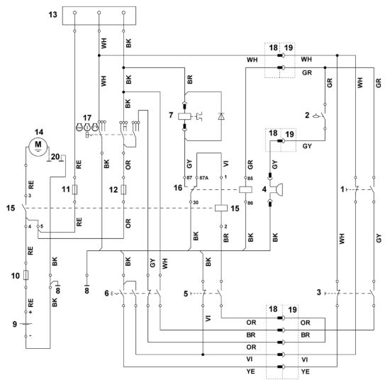 Picture of O - Schema elettrico MR 4082.0 K
