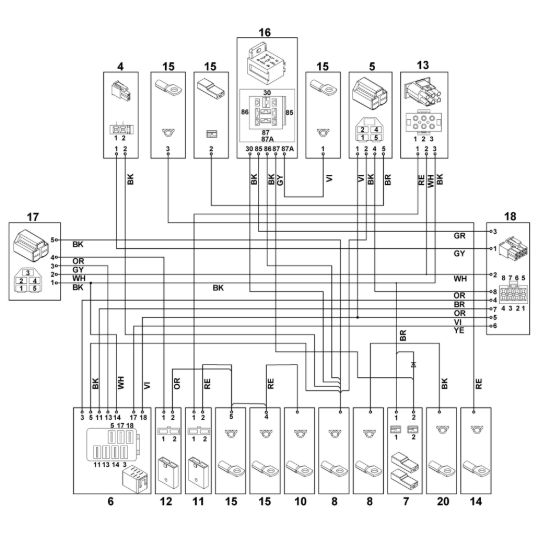 Picture of P - Schema di contatto 1 MR 4082.0 K
