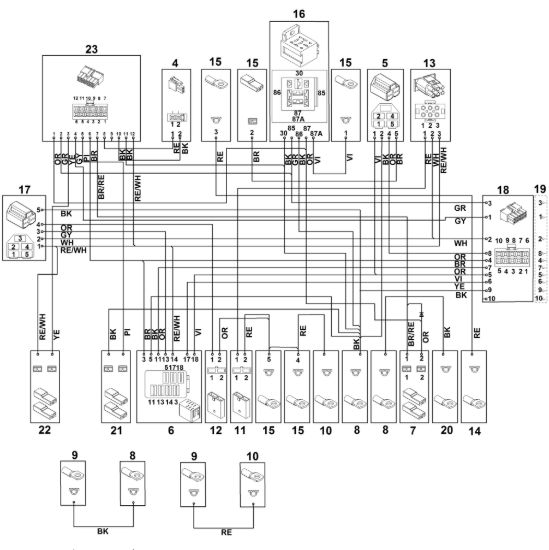 Picture of P - Schema di contatto 1 MR 4082.1