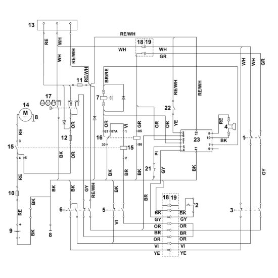 Picture of O - Schema elettrico MR 4082.2