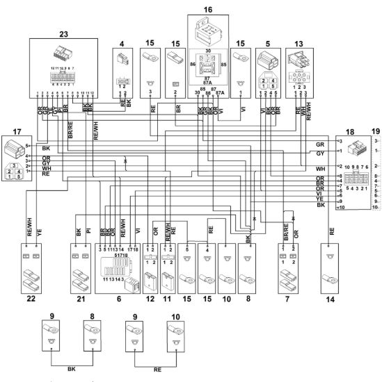 Picture of P - Schema di contatto 1 MR 4082.2
