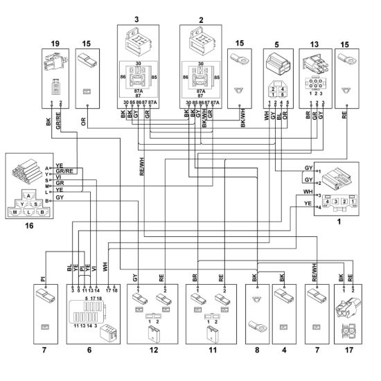 Picture of O - Schema di contatto MT 4097.0 SX
