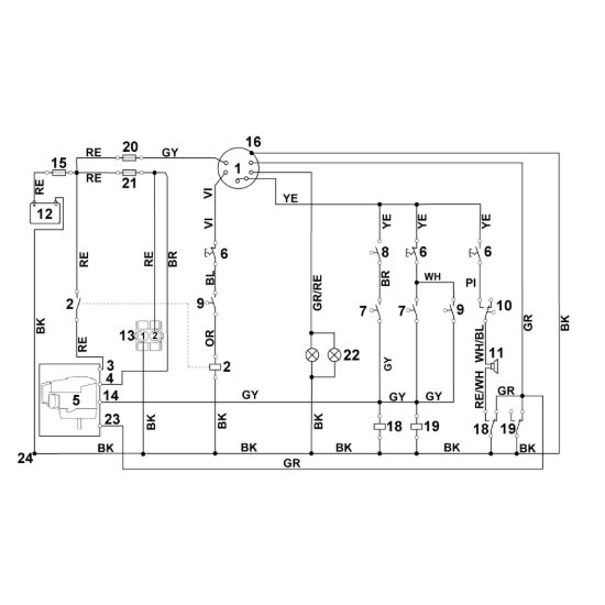 Picture of R - Schema elettrico MT 5097.0 C