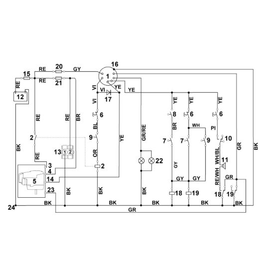 Picture of R1 - Schema elettrico MT 5097.0 C