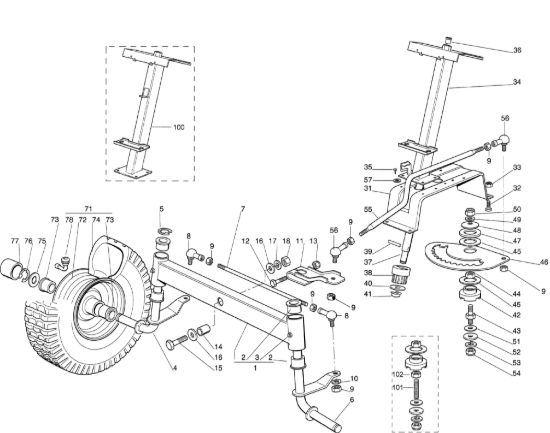 Picture of C - Sterzo MT 540