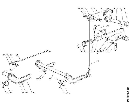 G - Sollevamento apparato di taglio MT MT 540 della marca Viking