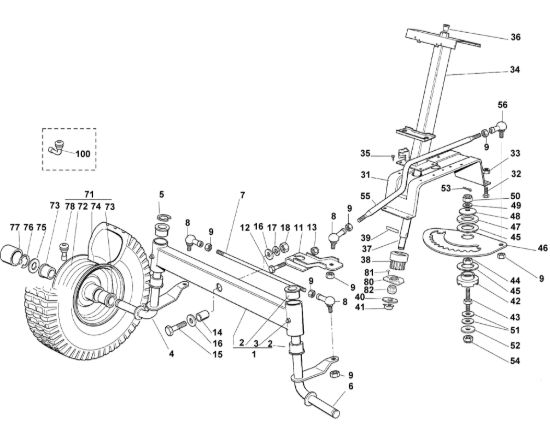 Picture of C - Sterzo MT 545