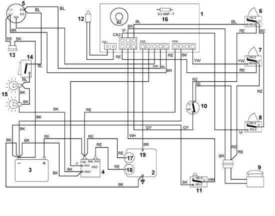 Picture of M2 - Schema elettrico MT 585