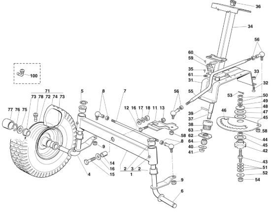 Picture of C - Sterzo MT 585 L