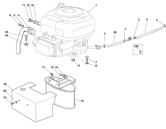 Picture of E - Motore MT 585 L