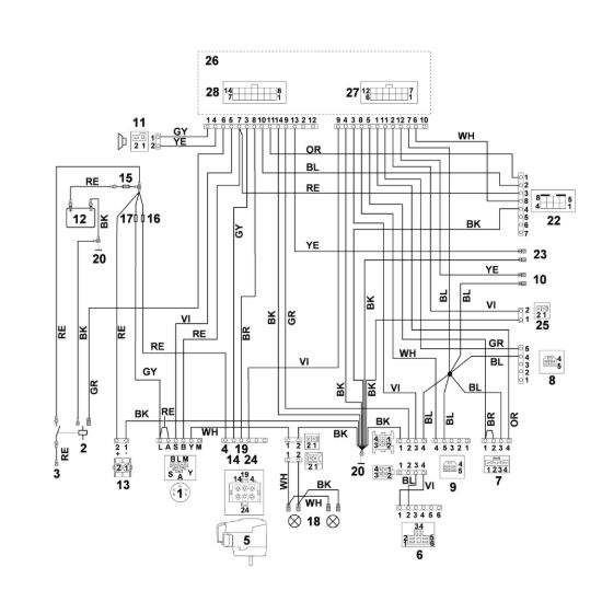 Picture of T - Schema di contatto MT 6112.0 C