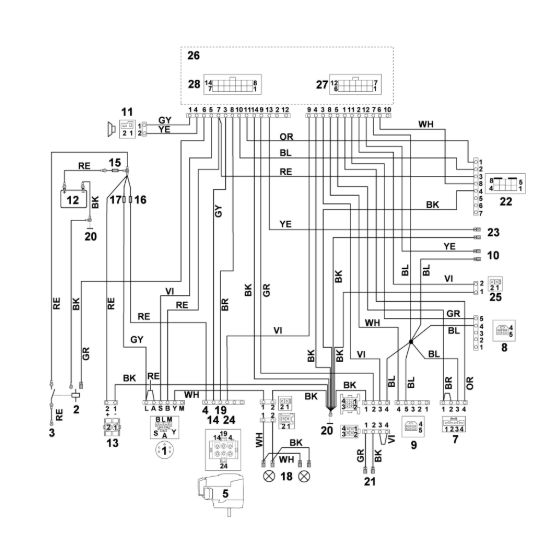 Picture of T - Schema di contatto MT 6112.0 ZL
