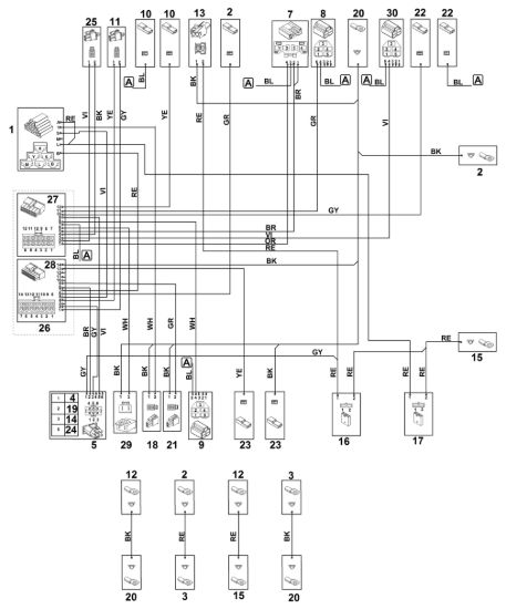 Picture of R - Schema di contatto MT 6112.1 ZL