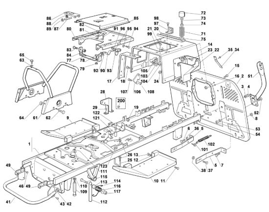 Picture of A - Telaio MT 745