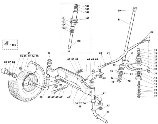 Picture of C - Sterzo MT 745
