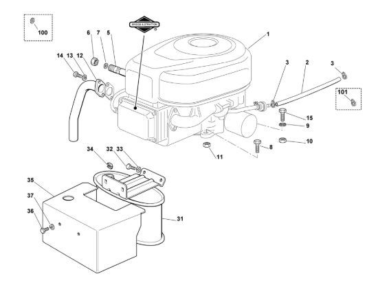 Picture of E - Motore MT 745