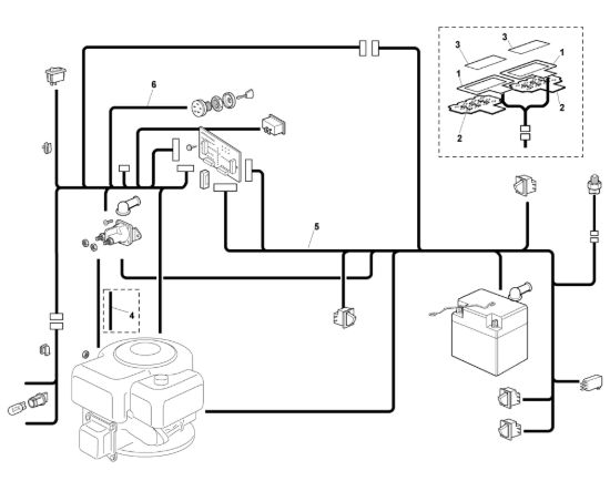 Picture of K1 - Componenti elettrici MT 745