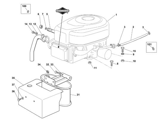 Picture of E - Motore MT 785 MT 785
