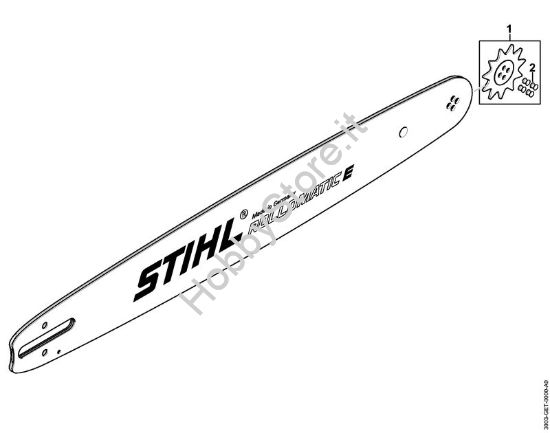 Rollomatic E .325 10 Denti Toppe, Bretelle - della marca STIHL