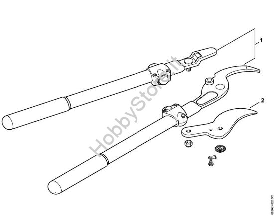 Svettatoio F220 Forbici Svettatoio F220 della marca STIHL