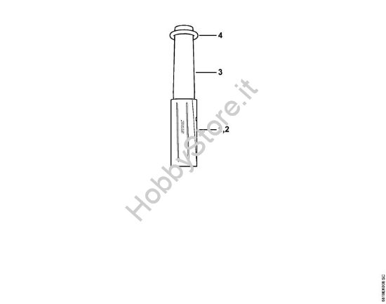 Cuneo per abbattimento Strumenti manuali Cuneo per abbattimento della marca STIHL