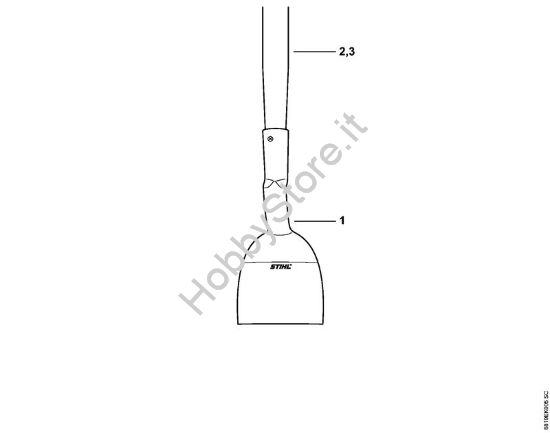 Scortecciatore Foresta Nera Strumenti manuali Scortecciatore Foresta Nera della marca STIHL