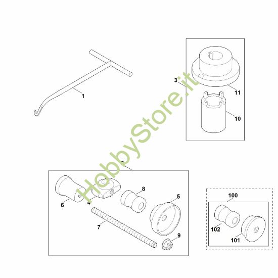 Picture of L - Attrezzo speciale MH 700.0