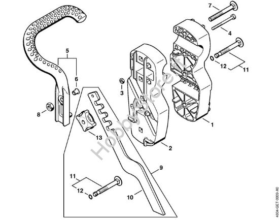 Flangia MultiMotore (MM) MM 56 della marca Stihl