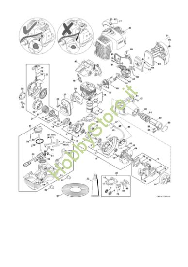 Picture of Gruppo propulsore dalla Numero di matricola 516095589 HL 91 KC-E