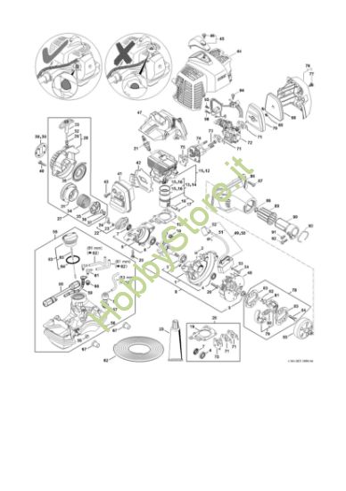 Picture of Gruppo propulsore dalla Numero di matricola 517128941 HL 92 C-E