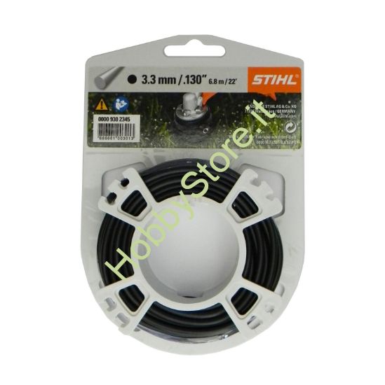Bobina filo tondo Stihl diam.  3,3 mm