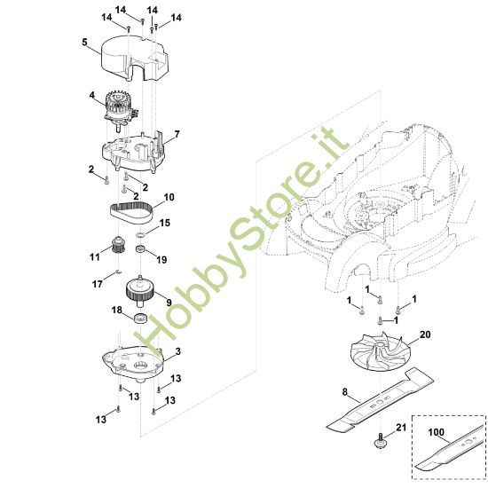 Picture of D - Motore, lama MA 339.0
