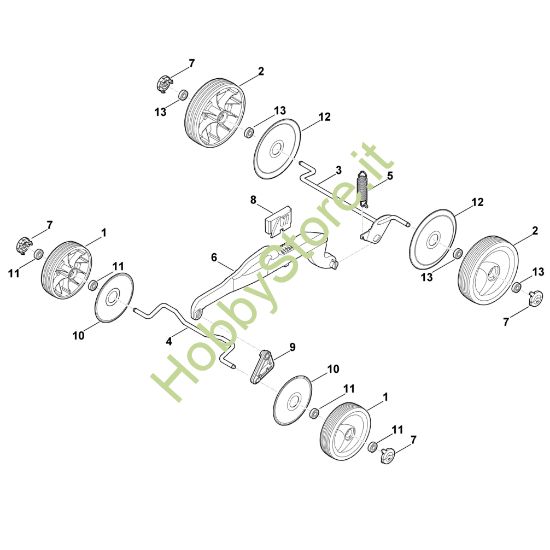Picture of D - Carrello, impostazione in alto MA 339.0 C