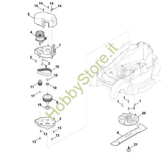 Picture of D - Motore, lama MA 339.1 C