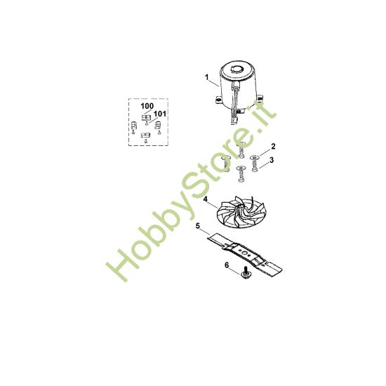 Picture of C - Motore, lama MA 350