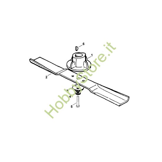 Picture of C - Motore, lama MB 160