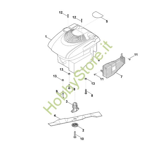 Picture of C - Motore, lama MB 2.0 RC