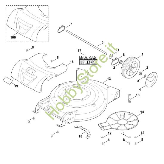 Picture of C - Scocca, asse posteriore MB 2.0 RTX