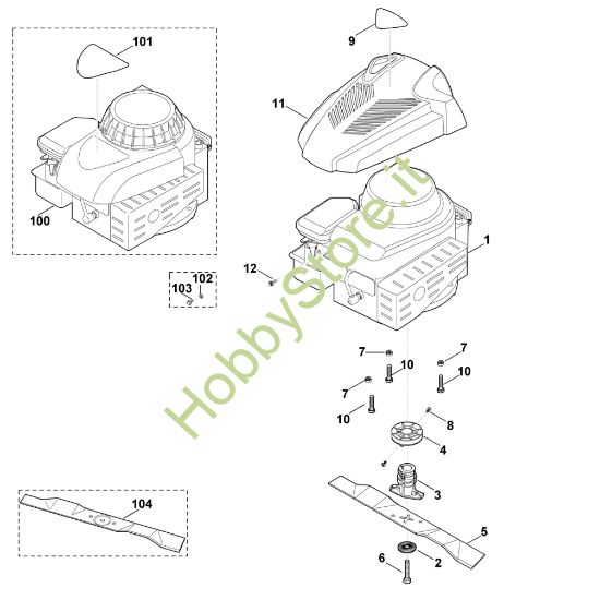 Picture of E - Motore, lama MB 2.0 RTX