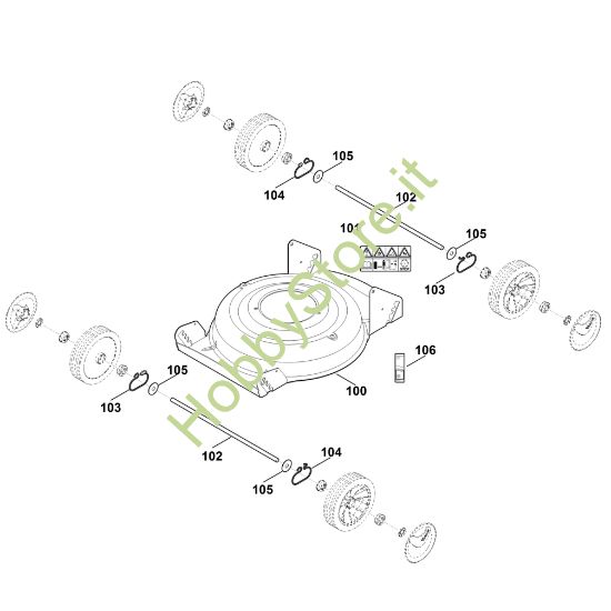 Picture of B1 - Scocca, autotelaio MB 2.2 RC