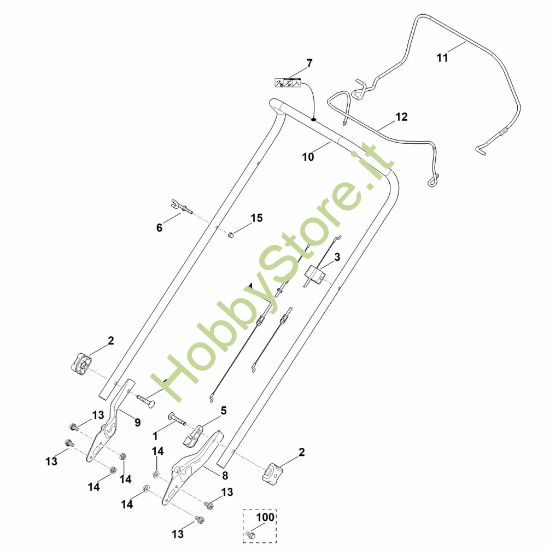 Picture of A - Manubrio MB 248.1 T