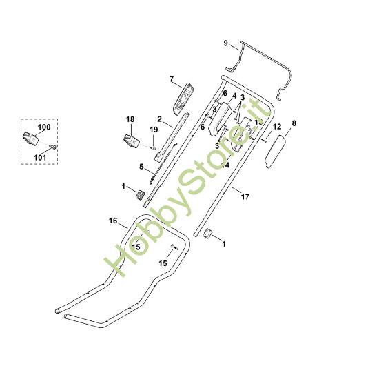 Picture of A - Manubrio MB 3.0 RX